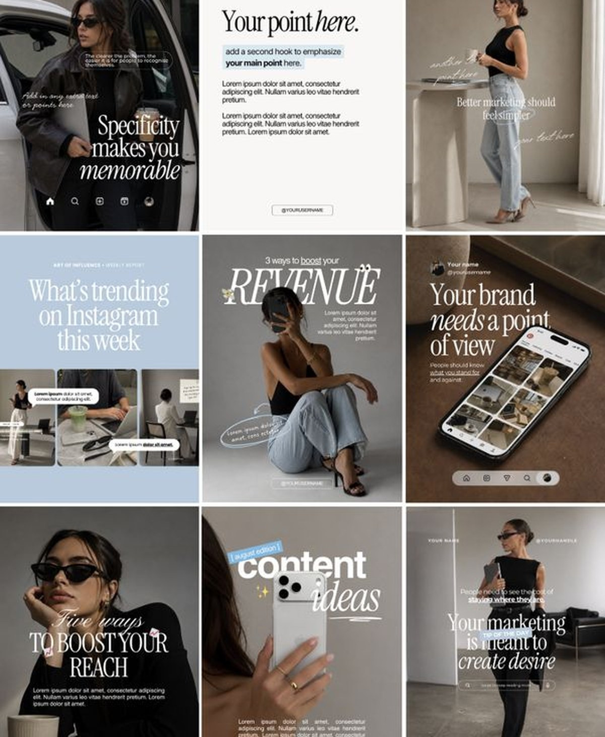 Ton feed de rêve, prêt à poster - 35